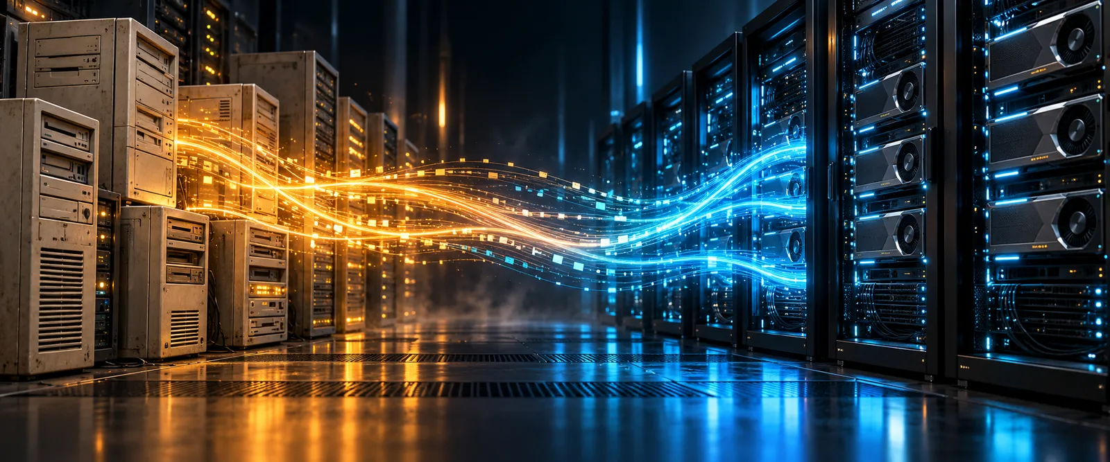 Workloads moving from legacy systems to AI infrastructure